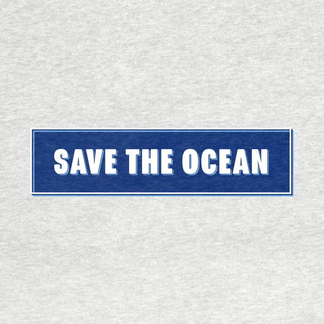 Save The Ocean Rectangle by lukassfr